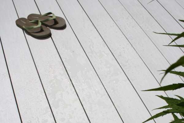 Террасная доска из ДПК Terrapol Практик моноколор Жемчуг (под заказ) купить в Воронеже