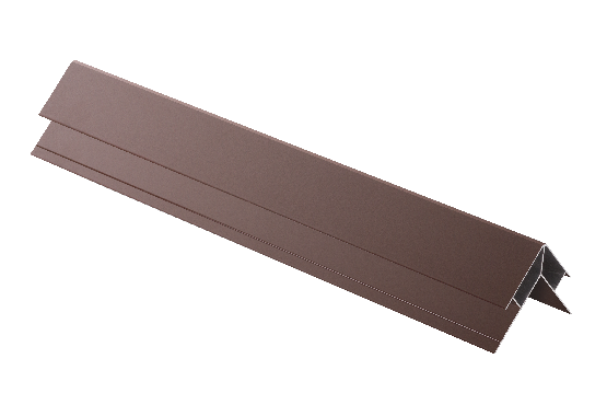Угловой элемент наружный, алюминиевый,бурый купить в Воронеже