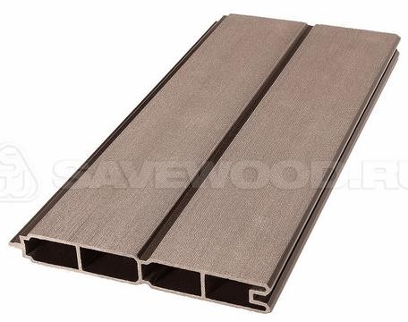 Заборный профиль из ДПК Savewood SW Agger матовый терракот купить в Воронеже