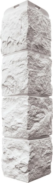 Угол наружный Альта-Профиль Туф ЭКО Белый купить в Воронеже