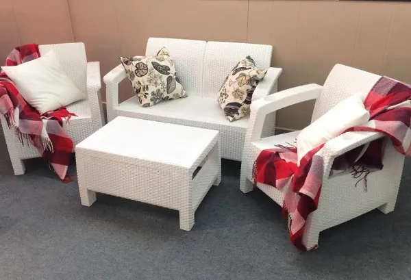 Комплект Yalta Terrace Set белый купить в Воронеже