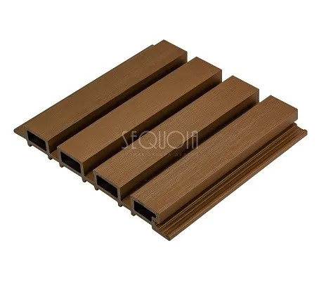 Доска фасадная ДПК SEQUOIA co-extrusion LIGHTBROWN купить в Воронеже