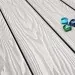 Террасная доска из ДПК Terrapol Смарт 3D Пустотелая с пазом Дуб беленый купить в Воронеже