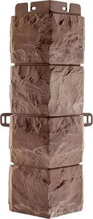 Фасадная панель Наружный угол фагот (каширский), 0,45 х 0,13м (н) купить в Воронеже