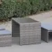 Диван-Трансформер AFINA плетеный из иск. ротанга S330G-W78 Grey купить в Воронеже