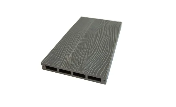 Террасная доская ДПК NanoWood Nature 3D (20мм) пустотелая Серый купить в Воронеже