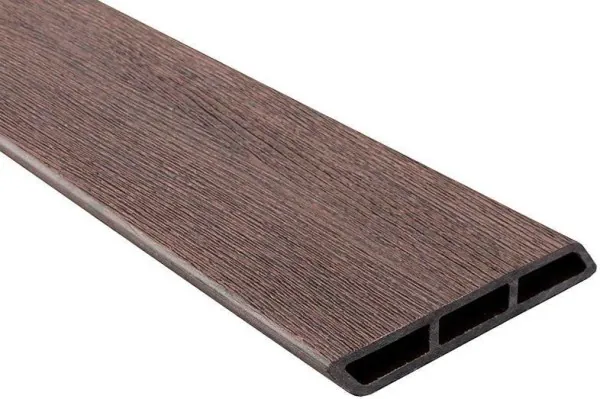 Доска Ромбус 3D ДПК Outdoor STORM BROWN коричневая микс купить в Воронеже