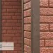Фасадная панель Ю-Пласт Стоун Хаус Кирпич Красный купить в Воронеже