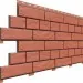 Фасадная панель Доломит Кирпич Славянка Красный купить в Воронеже