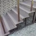 Ступень ДПК Outdoor Havana/Вельвет полнотелая серая  микс купить в Воронеже