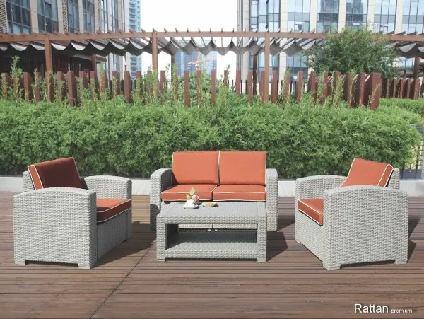 Уличные диваны и кресла коллекции Rattan Premium 4 купить в Воронеже