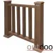 Ограждение из ДПК Outdoor Классик 3D STORM коричневый микс купить в Воронеже