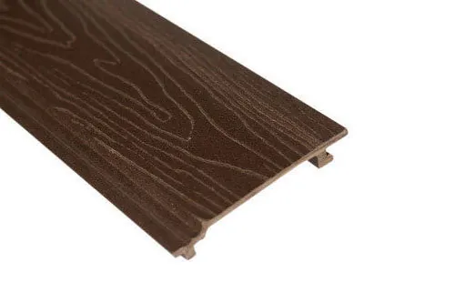 Фасадная панель  из ДПК ECODECKING Коричневый купить в Воронеже