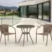 Комплект плетеной мебели AFINA из иск. ротанга T282ANT/Y137C-W56 Light Brown 2Pcs купить в Воронеже