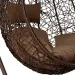 Кресло Подвесное из искусственного ротанга AFM-168A-L Brown купить в Воронеже