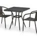 Комплект плетеной мебели AFINA из иск. ротанга T282BNT/Y137C-W53 Brown 2Pcs купить в Воронеже