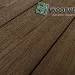 Террасная доска из ДПК  WOODVEX Select Темно-коричневый купить в Воронеже