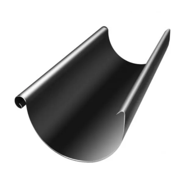 Водосток Grand Line 125x90 – Желоб 3м RAL 9005 купить в Воронеже