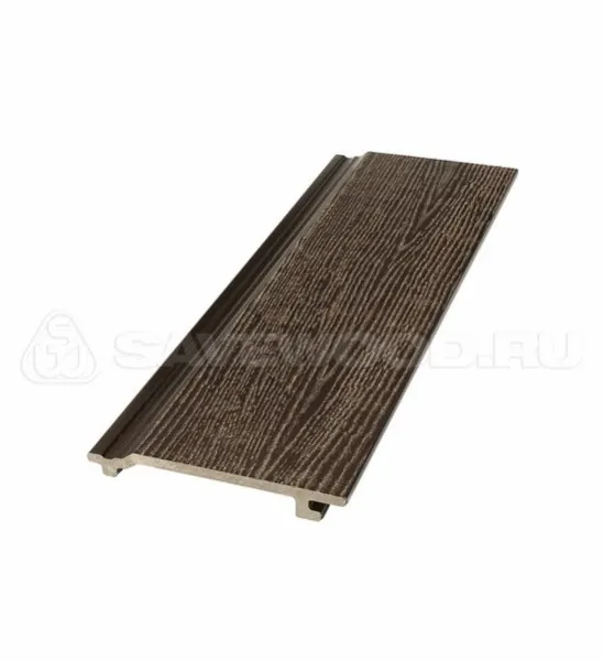 Сайдинг из дпк savewood sw-sorbus радиальный распил темно-коричневый купить в Воронеже