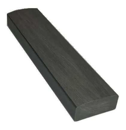 Лавочный брус Ecodecking Некст полнотелый брашированный 70х35 графит купить в Воронеже