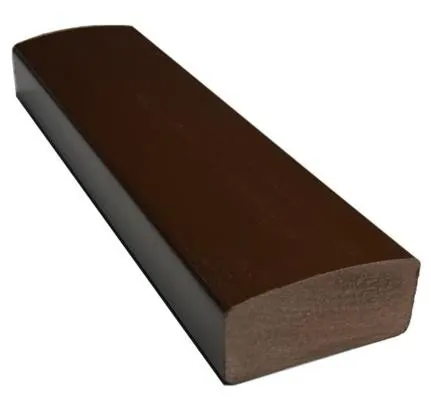 Лавочный брус Ecodecking Некст полнотелый глянцевый 70х35 шоколад купить в Воронеже