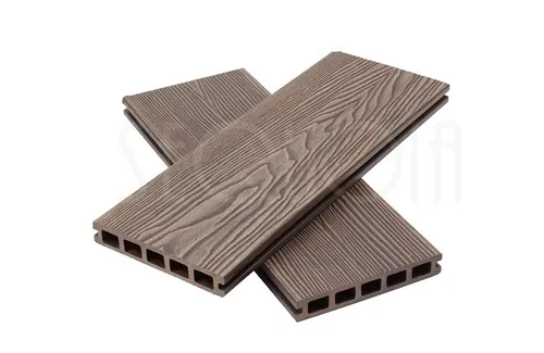 Доска террасная ДПК 3D SEQUOIA DUAL WOOD BROWN купить в Воронеже