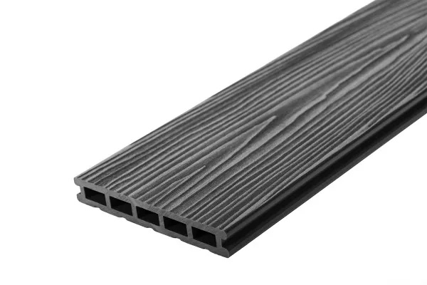 Террасная доска из ДПК RusDecking Unodeck Mogano - Графит купить в Воронеже