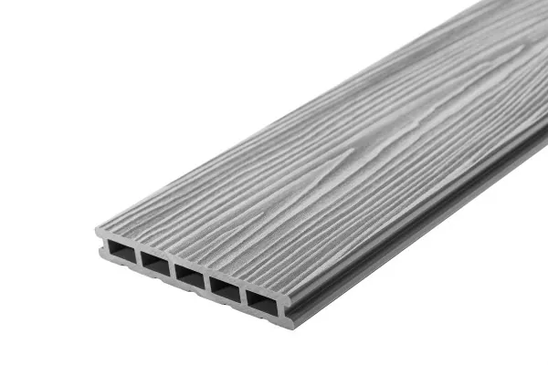 Террасная доска из ДПК RusDecking Unodeck Mogano - Серый купить в Воронеже