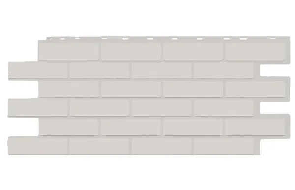 Фасадная панель T-Siding Кирпич Модерн Эко Уайт купить в Воронеже