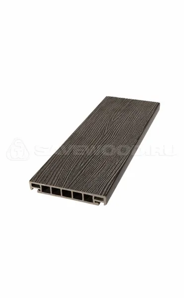 Террасная доска из ДПК SW Salix (S) (R) темно-коричневый купить в Воронеже