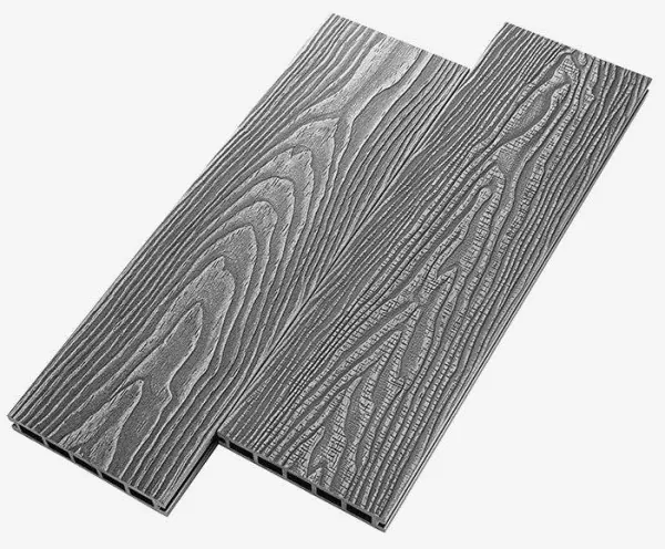 Террасная доска из ДПК RusDecking Unodeck Vintage - Серый купить в Воронеже