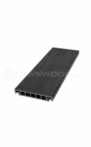 Террасная доска из ДПК SW Salix (S) (R) черный купить в Воронеже