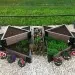 Доска для грядок и клумб из ДПК венге 30х150х1950 купить в Воронеже