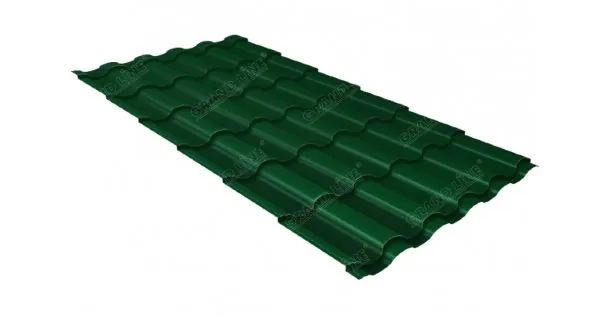 Металлочерепица кредо 0,45 Drap RAL 6005 зеленый мох купить в Воронеже