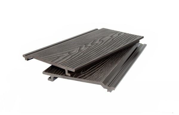 Фасадная доска POLIVAN GROUP 3D фактура дерева DENPASAR тёмно-коричневый купить в Воронеже