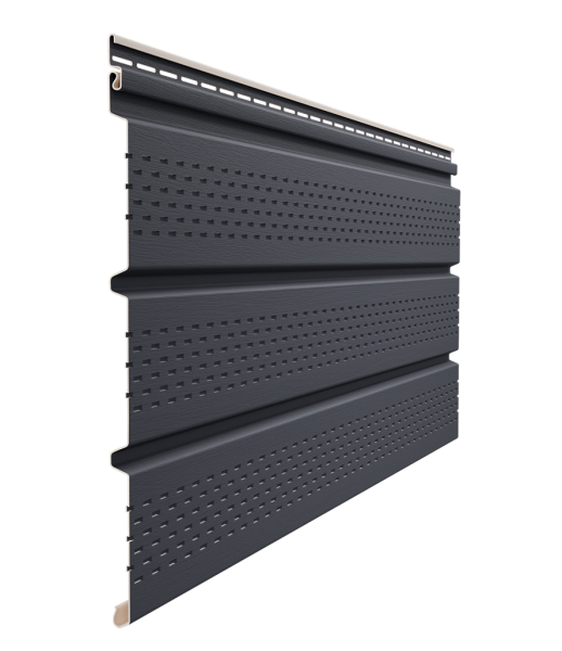 Софит Docke T4 с полной перфорацией Графит  купить в Воронеже