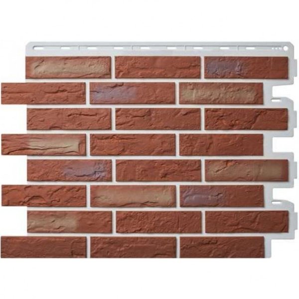 Фасадная панель Альта-Профиль Кирпич Рижский 02 купить в Воронеже