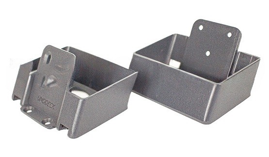 Крепления перил наклонное из алюминия GardenParkett Серый купить в Воронеже