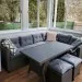 Комплект мебели AFINA плетеной из иск. ротанга AFM-307G-Grey купить в Воронеже
