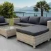 Комплект мебели AFINA плетеной из иск. ротанга YR821G Grey/Grey купить в Воронеже