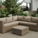 Комплект мебели AFINA плетеной из иск. ротанга YR825B Beige купить в Воронеже