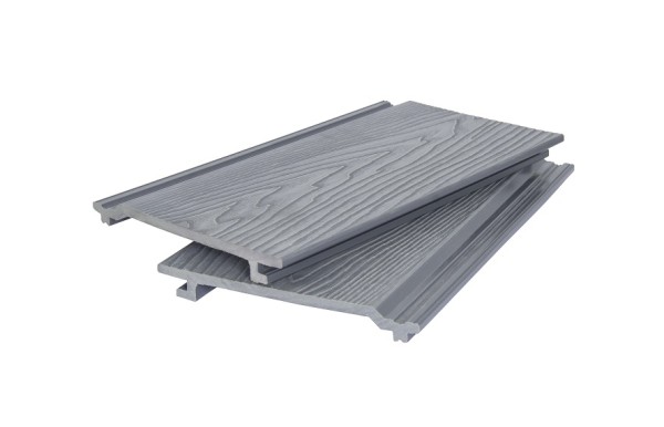 Фасадная доска POLIVAN GROUP 3D фактура дерева DENPASAR серый купить в Воронеже