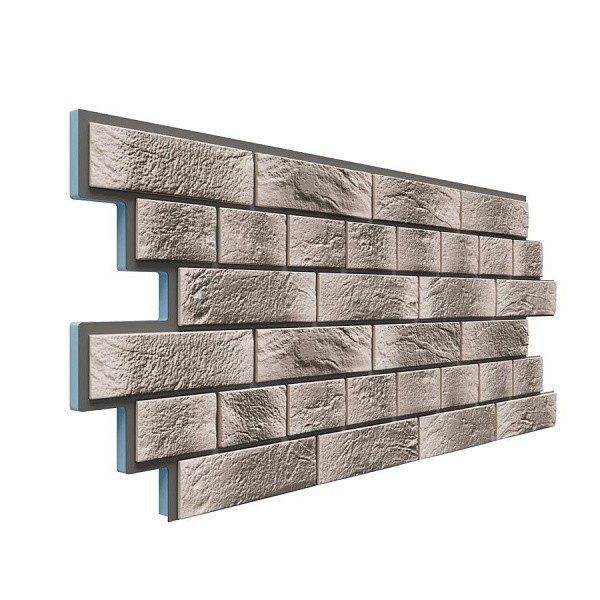 Фасадная термопанель Доломит Венецианский кирпич 20 мм Радос купить в Воронеже