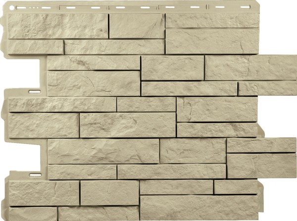 Фасадная панель Альта-Профиль Шотландия Песчанный купить в Воронеже