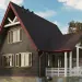 Гибкая черепица Docke, Lux, Саппоро, Зрелый каштан купить в Воронеже
