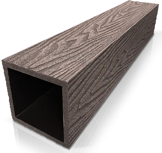Столб ДПК 3D GardenParkett фактура дерева Венге купить в Воронеже
