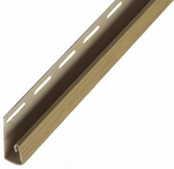 J-профиль Альта-профиль для откоса универсального Альта Декор (отделочные элементы) Песчаный купить в Воронеже