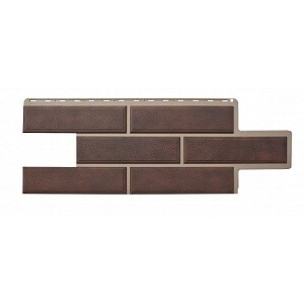 Фасадная панель Альта-Профиль - Коллекция "Венецианский Камень", Коричневый купить в Воронеже