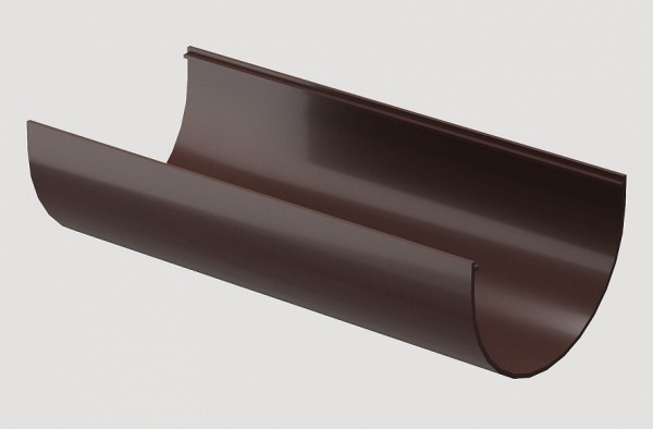 Желоб водосточный ПВХ Docke STANDART Тёмно-коричневый купить в Воронеже