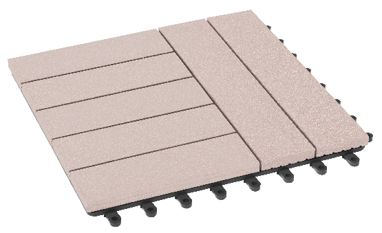 Модульный паркет ДПК GRINDERDECO Комфорт 4 Выбеленный дуб купить в Воронеже